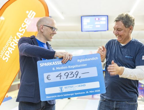 Medieninformation: 4.939 Kegel fielen zugunsten der Salzburger Kinderkrebshilfe